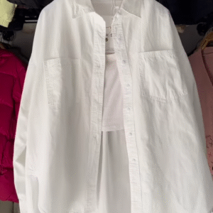 Oversized Cotton Shirt – Effortless Chic in 5 Colors