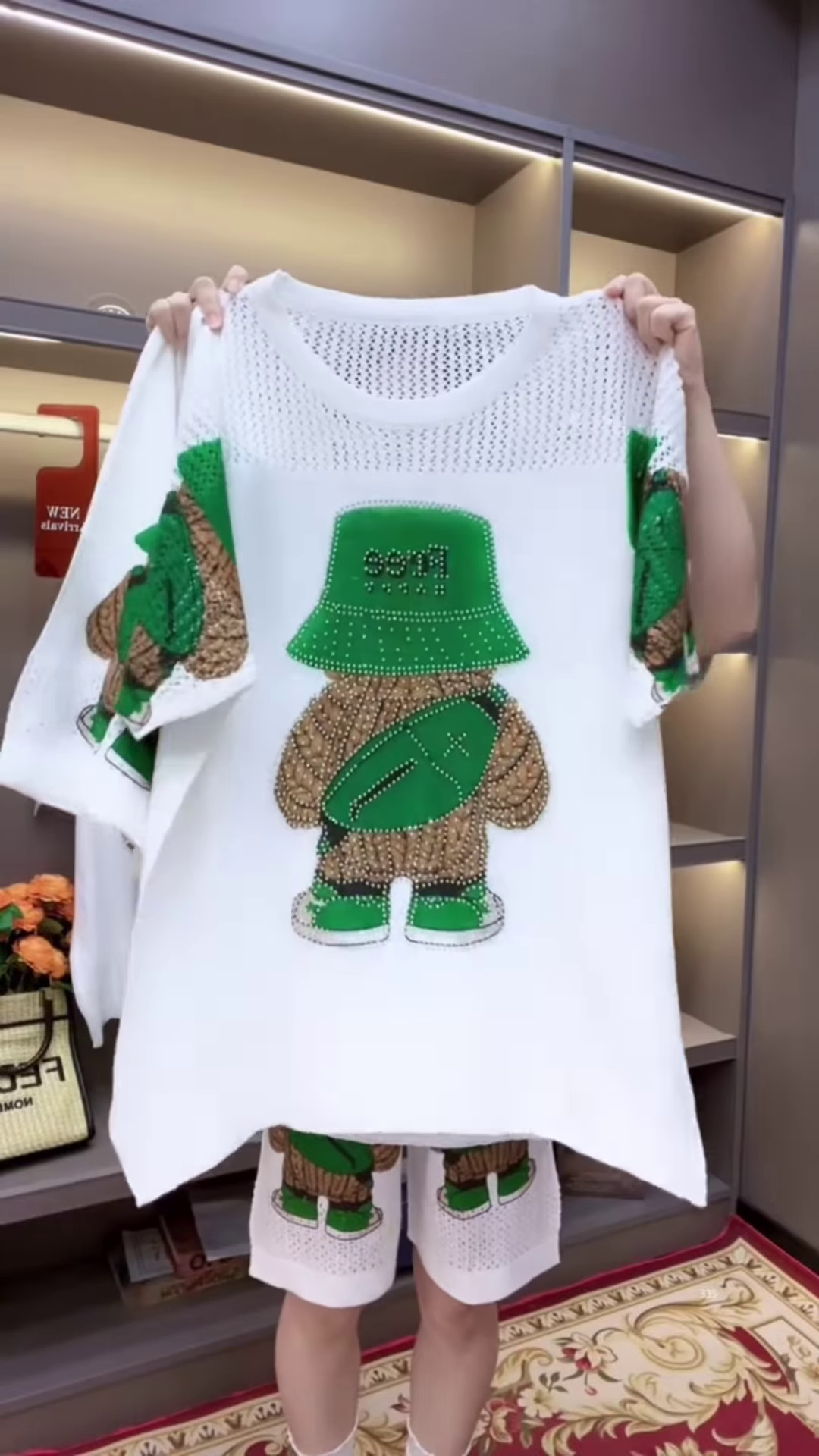 Chic and Playful Two-Piece Lounge Set - Image 4