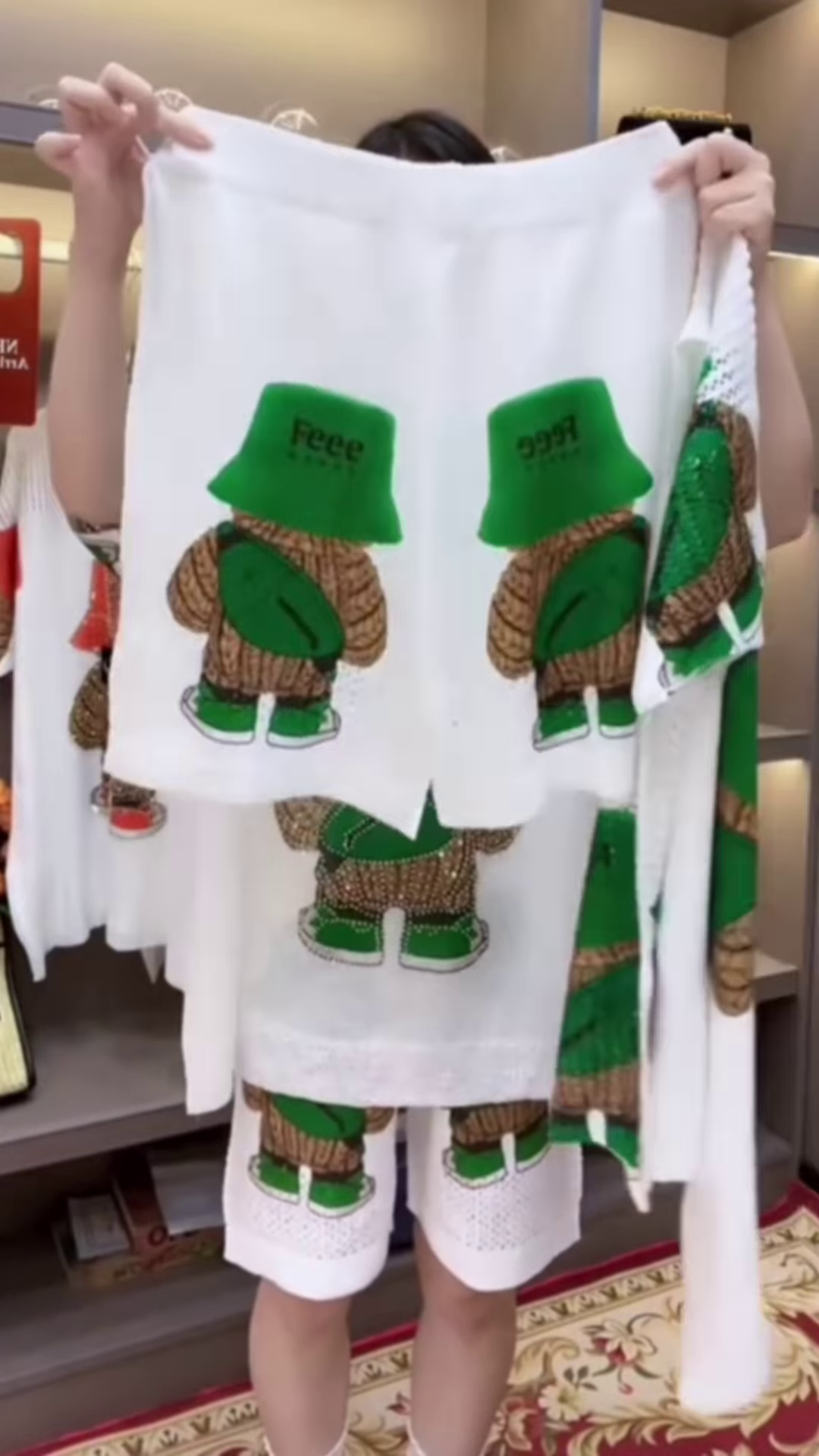 Chic and Playful Two-Piece Lounge Set - Image 3