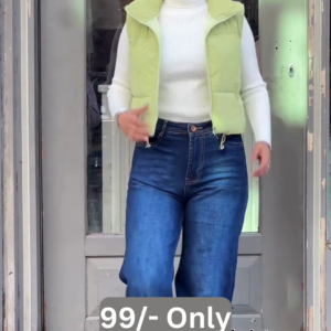 Trendy Puffer Sleeveless Jacket for Effortless Winter Style ❄️✨