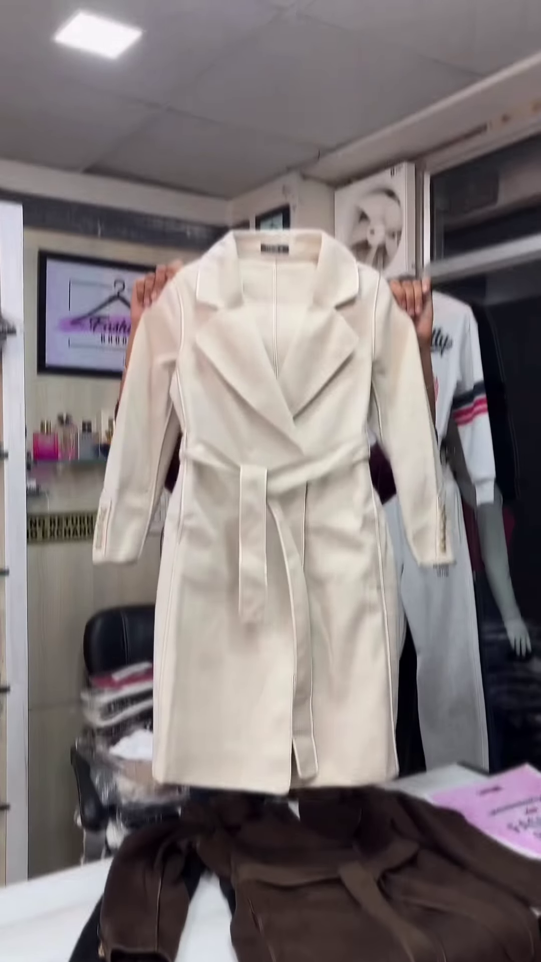 Chic Belted Winter Trench Coat Collection 🤍✨