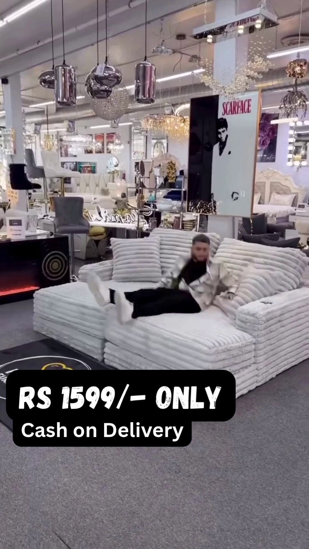 Ultra-Plush Lounge Sofa 🛋️✨ – Where Comfort Meets Luxury