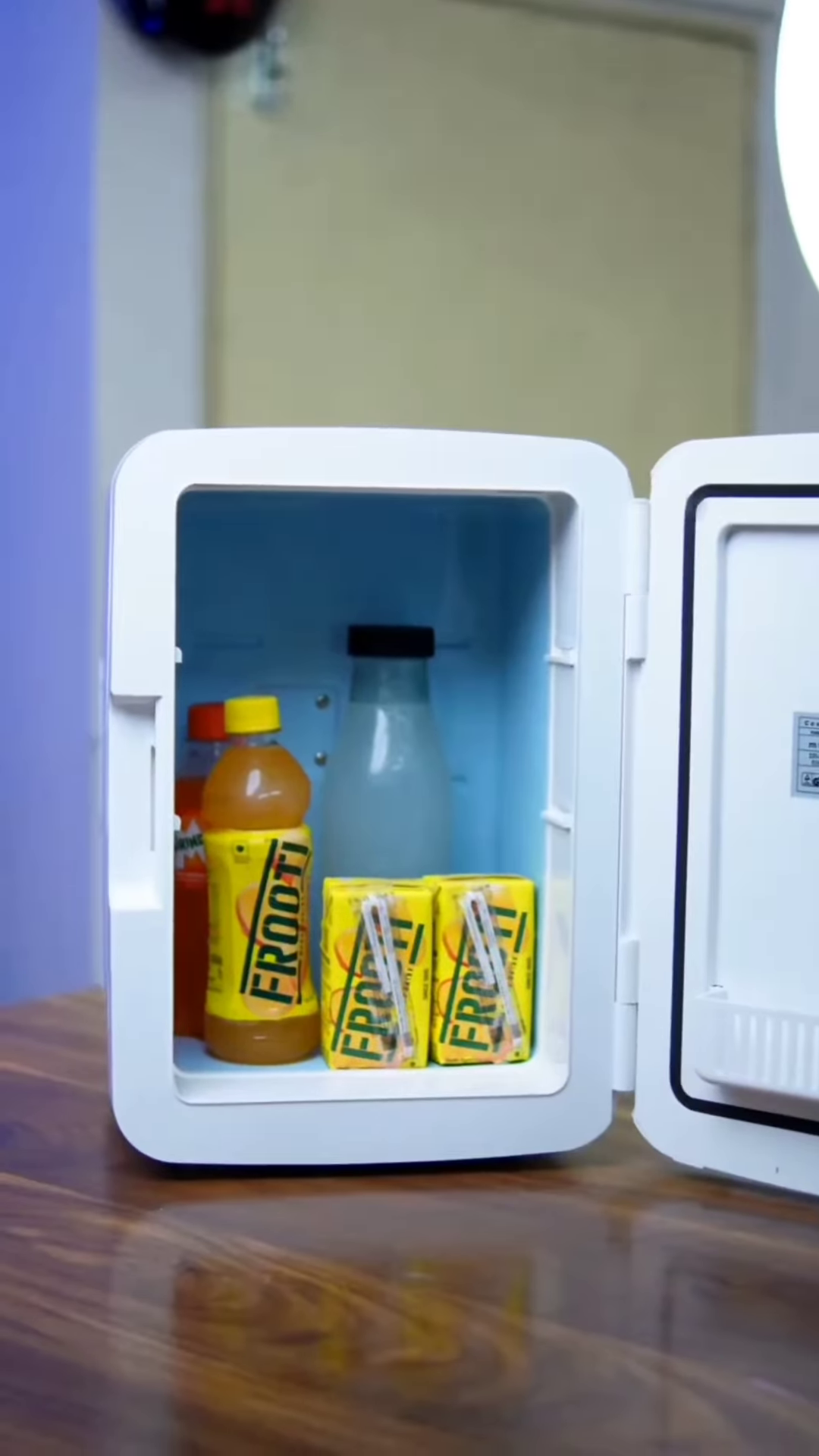 Chill On-The-Go with This Adorable Mini Fridge ❄️🧃