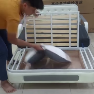 🛋️ Compact Sofa Bed – Style Meets Functionality! ✨