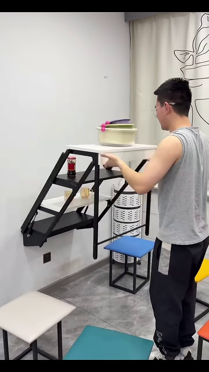 πͺβ¨ Rolling Magic Stool Set β 6 Chairs in 1 Compact Wonder! ππ - Image 4