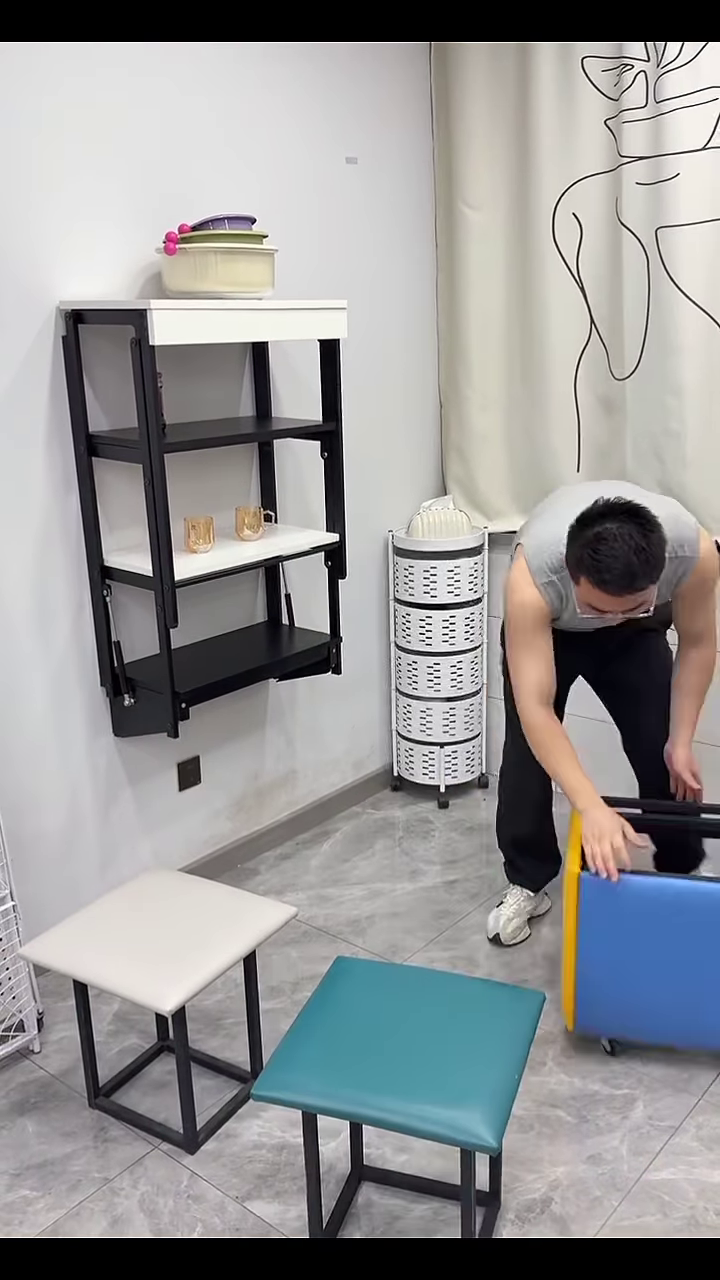 πͺβ¨ Rolling Magic Stool Set β 6 Chairs in 1 Compact Wonder! ππ - Image 3