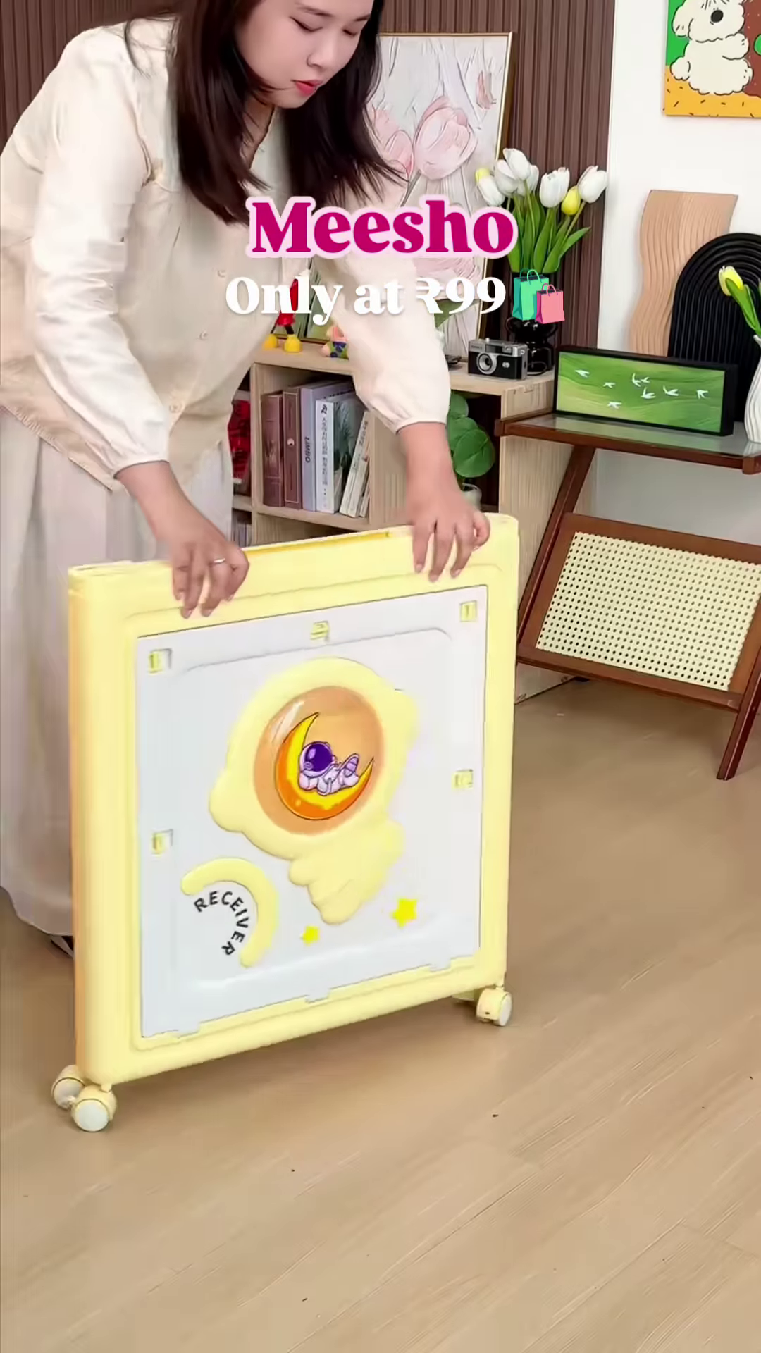 Space-Themed Foldable Toy Storage Box - Image 3