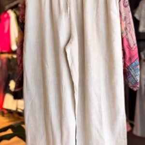 Abstract Art Co-Ord Set with Wide-Leg Trousers